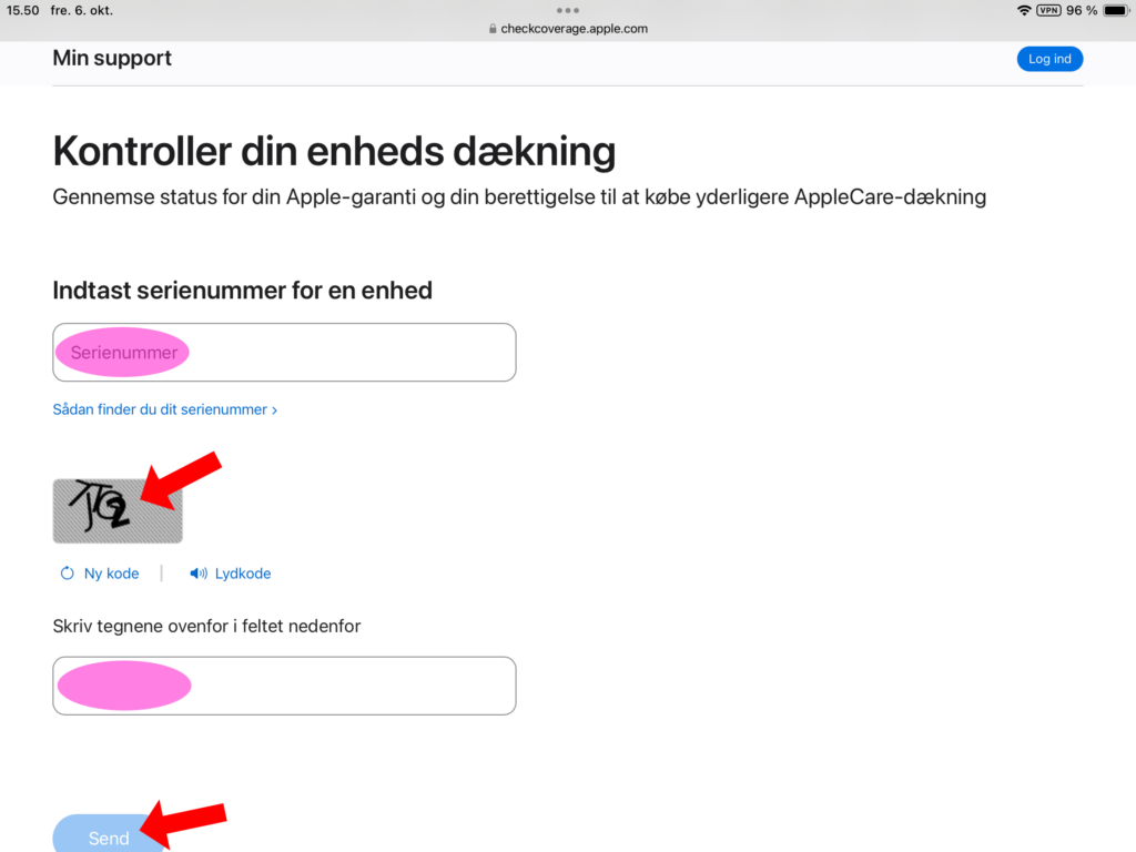 Sådan bruger du Apples Check Coverage værktøj