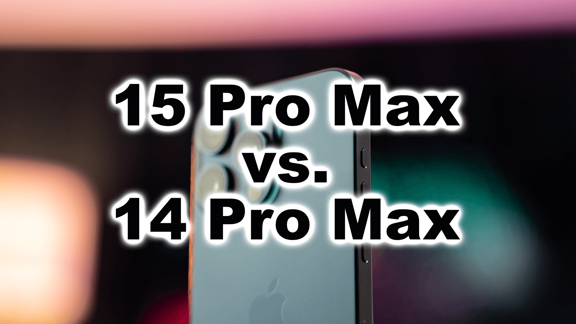 Sammenligning: iPhone 14 Pro Max vs. iPhone 15 Pro Max