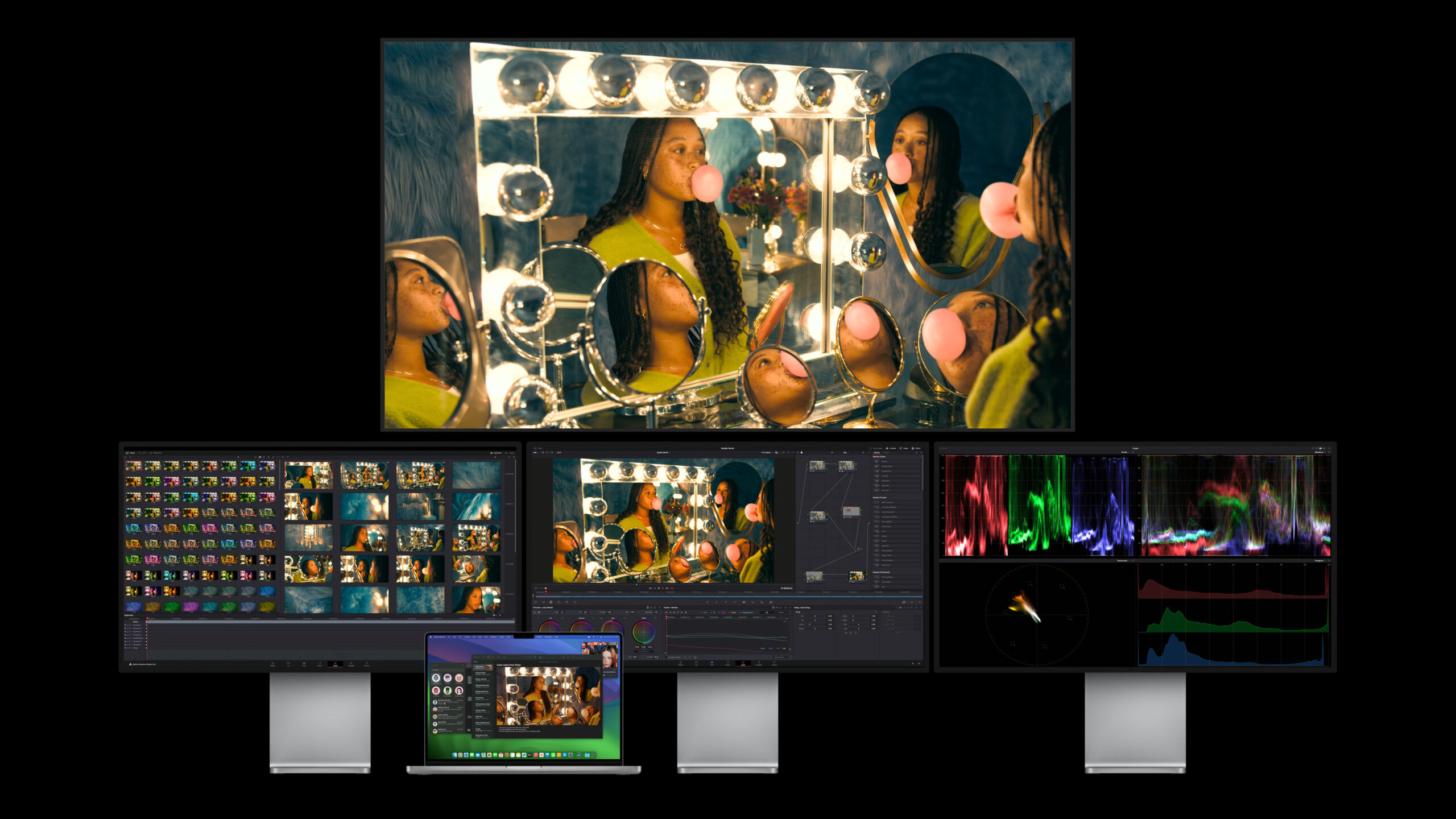 Begrænset antal eksterne skærme til Macs med M3 chips