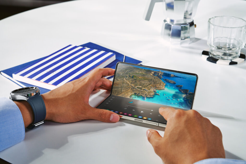 Pressefoto af Samsung Galaxy Z Fold5