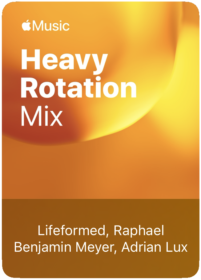 Heavy Rotation Mix til Apple Music lander et varmt sted