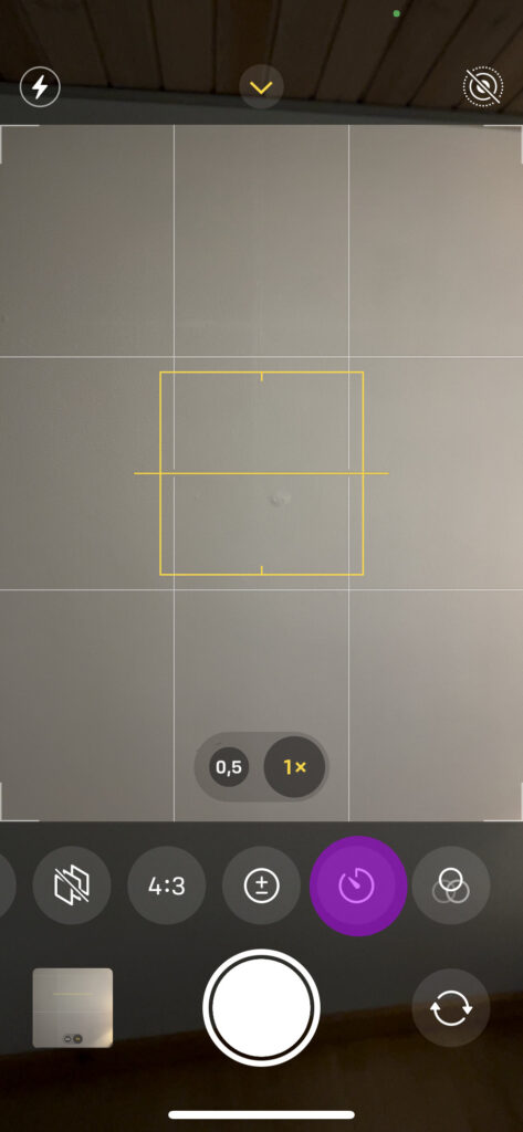Sådan bruger du din selvudløser på iPhone - trin 3.