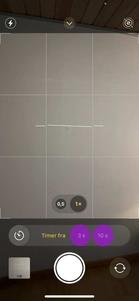 Sådan bruger du din selvudløser på iPhone - trin 4.